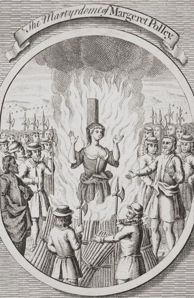Margeret Polleys martyrium i Tunbridge, fra 