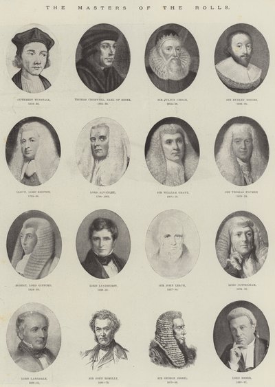 The Masters of the Rolls af English School