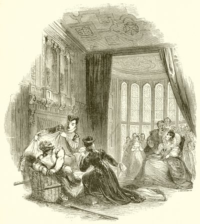 De glade koner i Windsor af English School