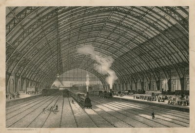 Midland Railway Station, St. Pancras, London af English School