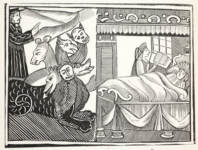The Miracle of Miracles, illustration fra Chap-books of the Eighteenth Century af John Ashton, pub. 1882 af English School