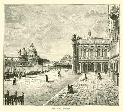 Molo, Venedig af English School