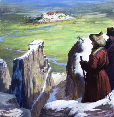 Die Berge des Geheimnisses, aus 