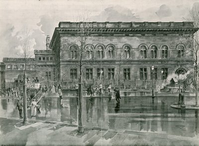 National Portrait Gallery på Trafalgar Square af English School