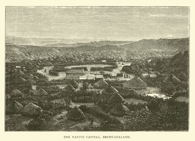 Den indfødte hovedstad, Bechuanaland af English School