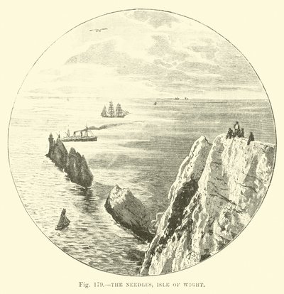 The Needles, Isle of Wight  af English School