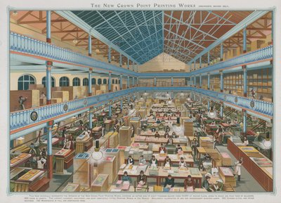 Die neue Crown Point Druckerei von English School