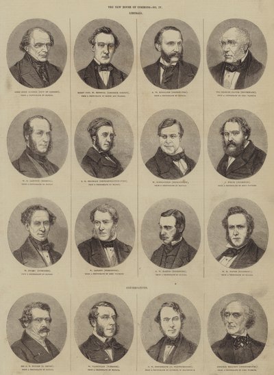 Det nye Underhus (gravering) af English School