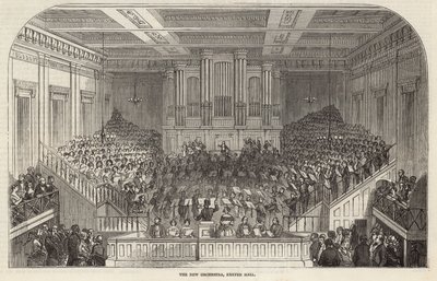 The New Orchestra, Exeter Hall, London af English School