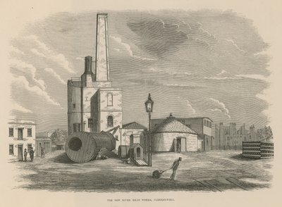 The New River Head Works, Clerkenwell, London af English School