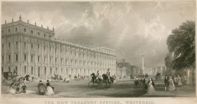 Det nye finanskontor, Whitehall af English School