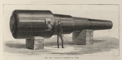 The New Woolwich Infant, 81 tons (gravering) af English School