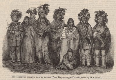 Ojibbeway-indianerne, nu i London af English School