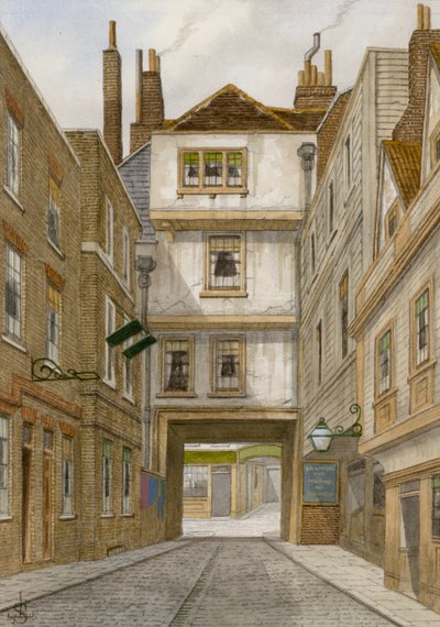 The Old Bull Inn, Aldgate af English School