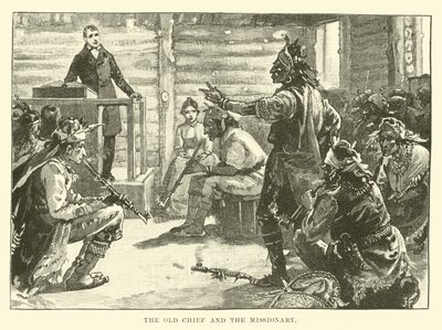 Den gamle høvding og missionæren af English School