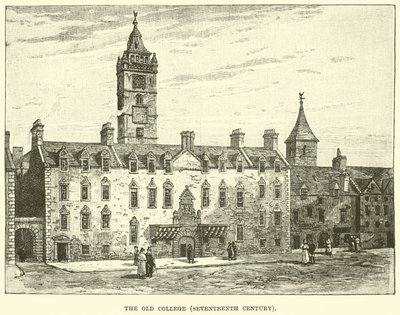 The Old College, syttende århundrede af English School
