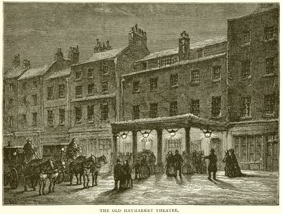 Det gamle Haymarket Teater af English School