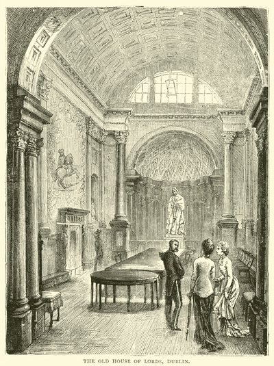 The Old House of Lords, Dublin af English School