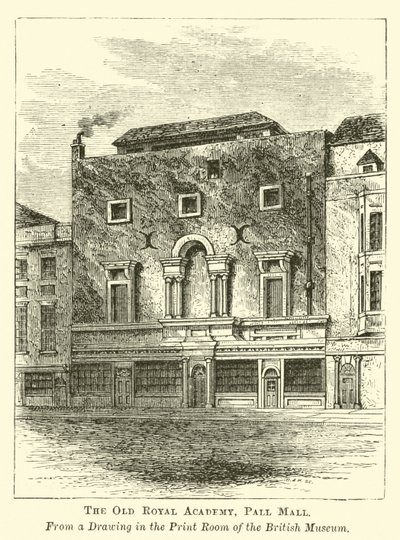 The Old Royal Academy, Pall Mall af English School