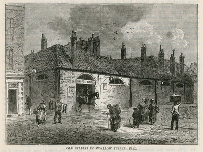 The Old Stables i Swallow Street, London af English School