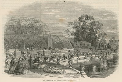 The Palm House, Kew Gardens, London af English School