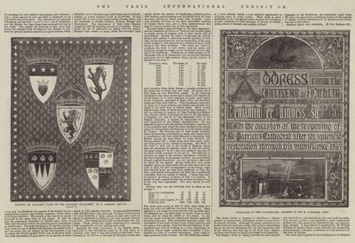 Paris Internationale Udstilling (gravering) af English School