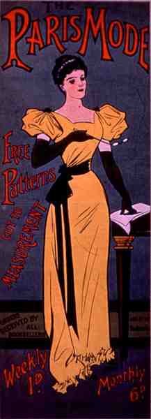 Die Pariser Mode, wöchentliches und monatliches Magazin von English School