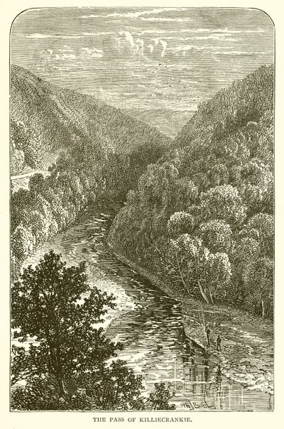 The Pass of Killiecrankie af English School