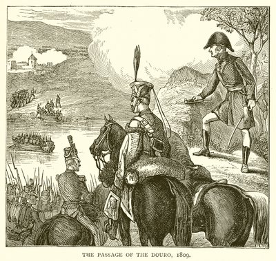 Passagen af Douro, 1809 af English School