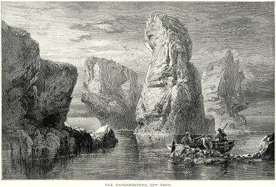 The Paternosters, ud for Sark (gravering) af English School