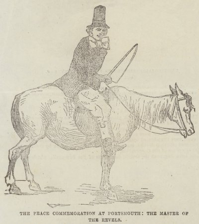 Fredshøjtideligheden i Portsmouth, Revels Mester (gravering) af English School