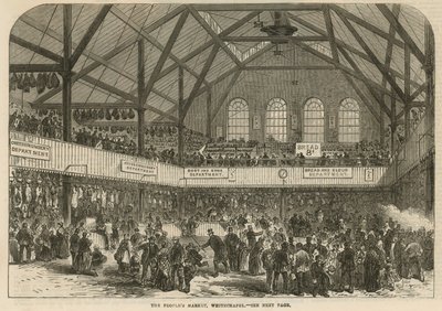 The Peoples Market, Whitechapel, London af English School