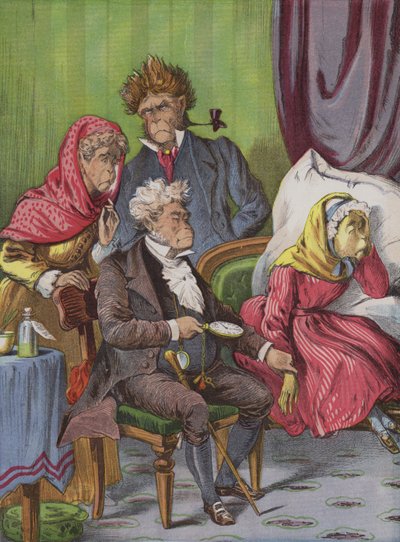 Lægen (chromolitho) af English School