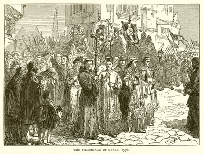 The Pilgrimage of Grace, 1536 af English School