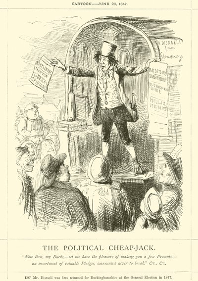 The Political Cheap-Jack (gravering) af English School