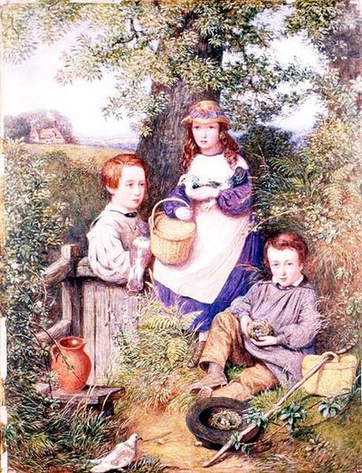 Prator-familien under et træ af English School