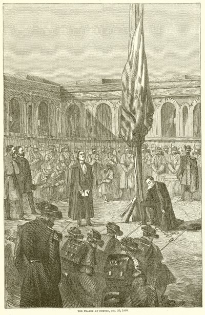 Bønnen ved Sumter, 26. december 1860 af English School