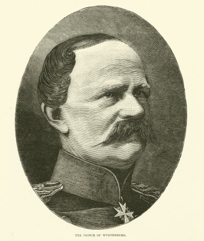 Prinsen af Würtemburg, september 1870 af English School