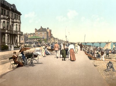The Promenade, Deal (håndfarvet foto) af English School
