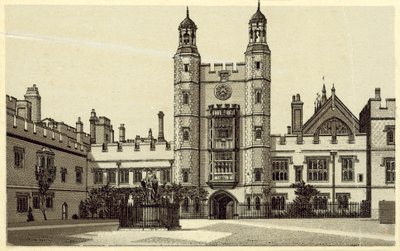 Firkanten, Eton College (litografi) af English School