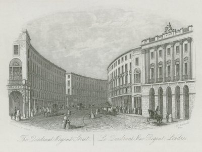The Quadrant, Regents Street, London af English School