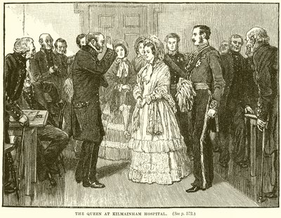 Dronningen på Kilmainham Hospital af English School