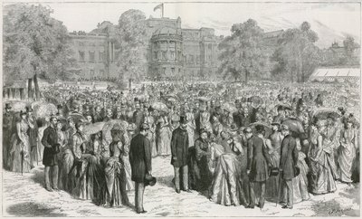 Queens Garden Party i Buckingham Palace af English School