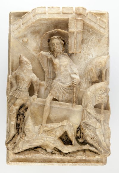 Opstandelsen (alabaster) af English School