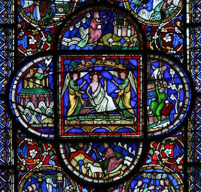 Opstandelsen, Canterbury Cathedral af English School