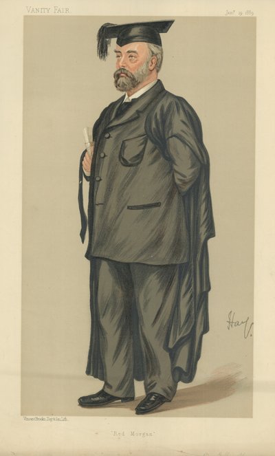 Præsten Edmund Henry Morgan af English School