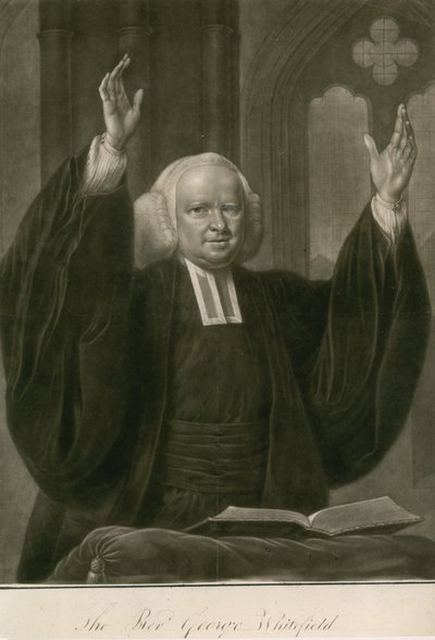 Pastor George Whitefield, MA, en af grundlæggerne af metodismen af English School