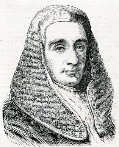 Den højre Hon. Sir Joseph Napier, 1800-tallet, af English School