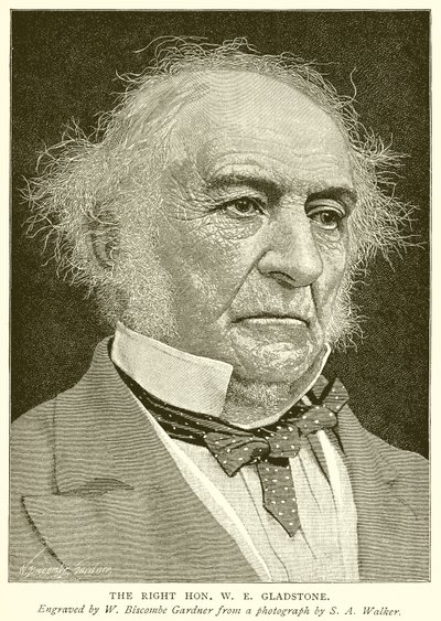 Den højre Hon. VI. Gladstone af English School