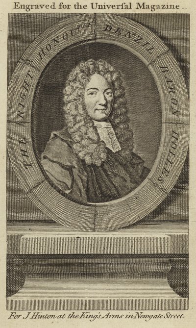 Den ærede Denzil Baron Holles af English School